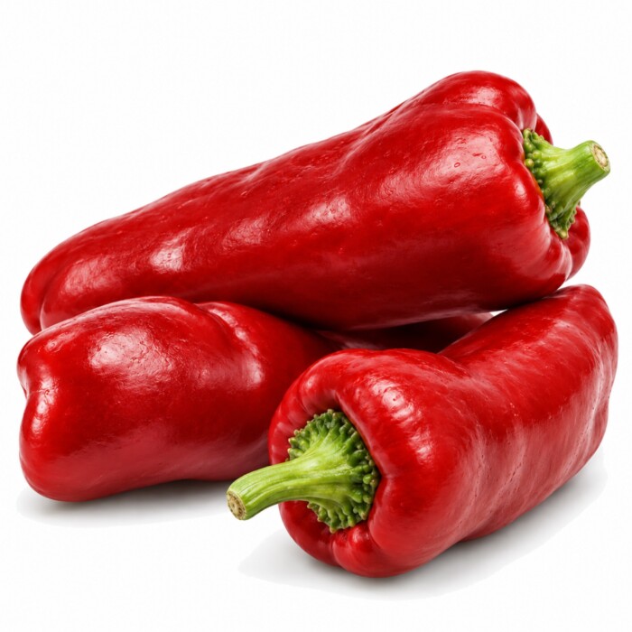 Pimiento rojo dado